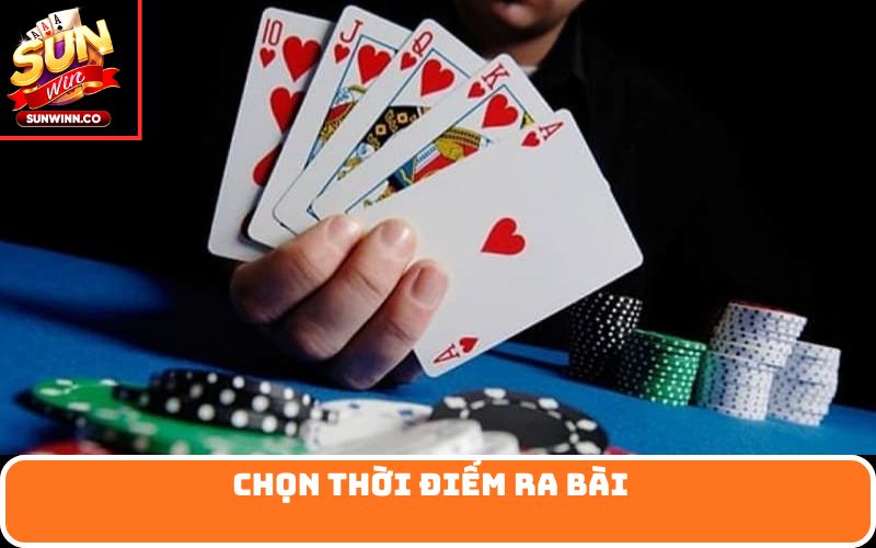 Chọn thời điểm ra bài